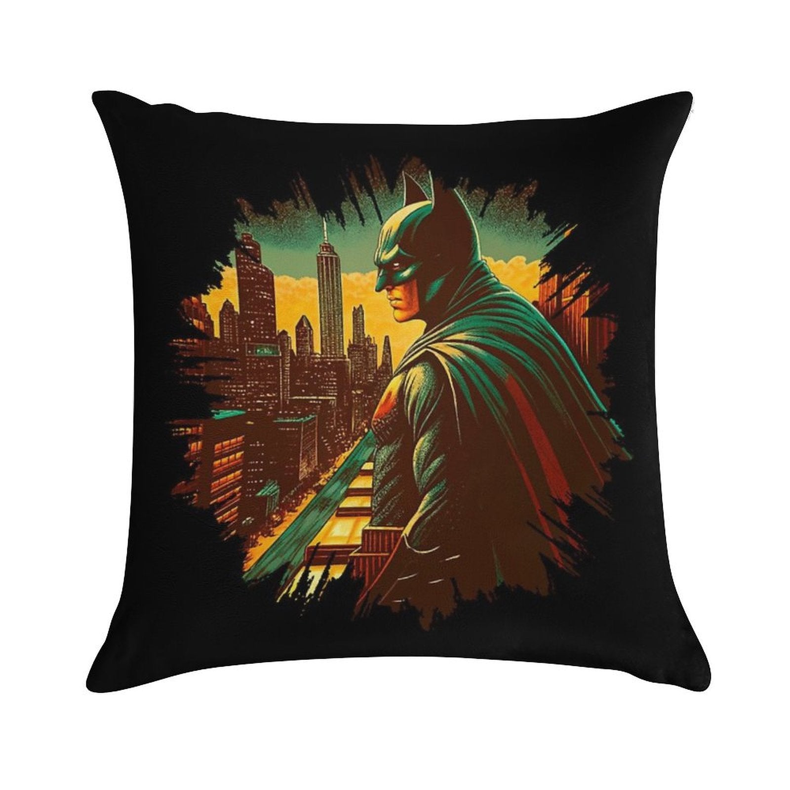 The Dark Knight Soft Washable Throw Pillow