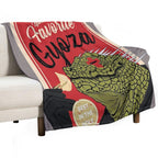 Dorohedoro Anime Kaiman Eating Gyoza Multi-functional Throw Blanket