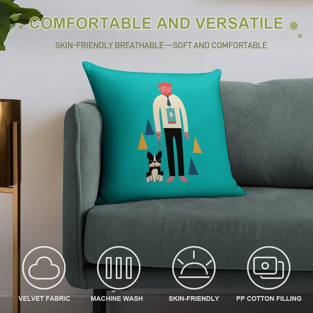 Powerless Soft Gift Ready Throw Pillow