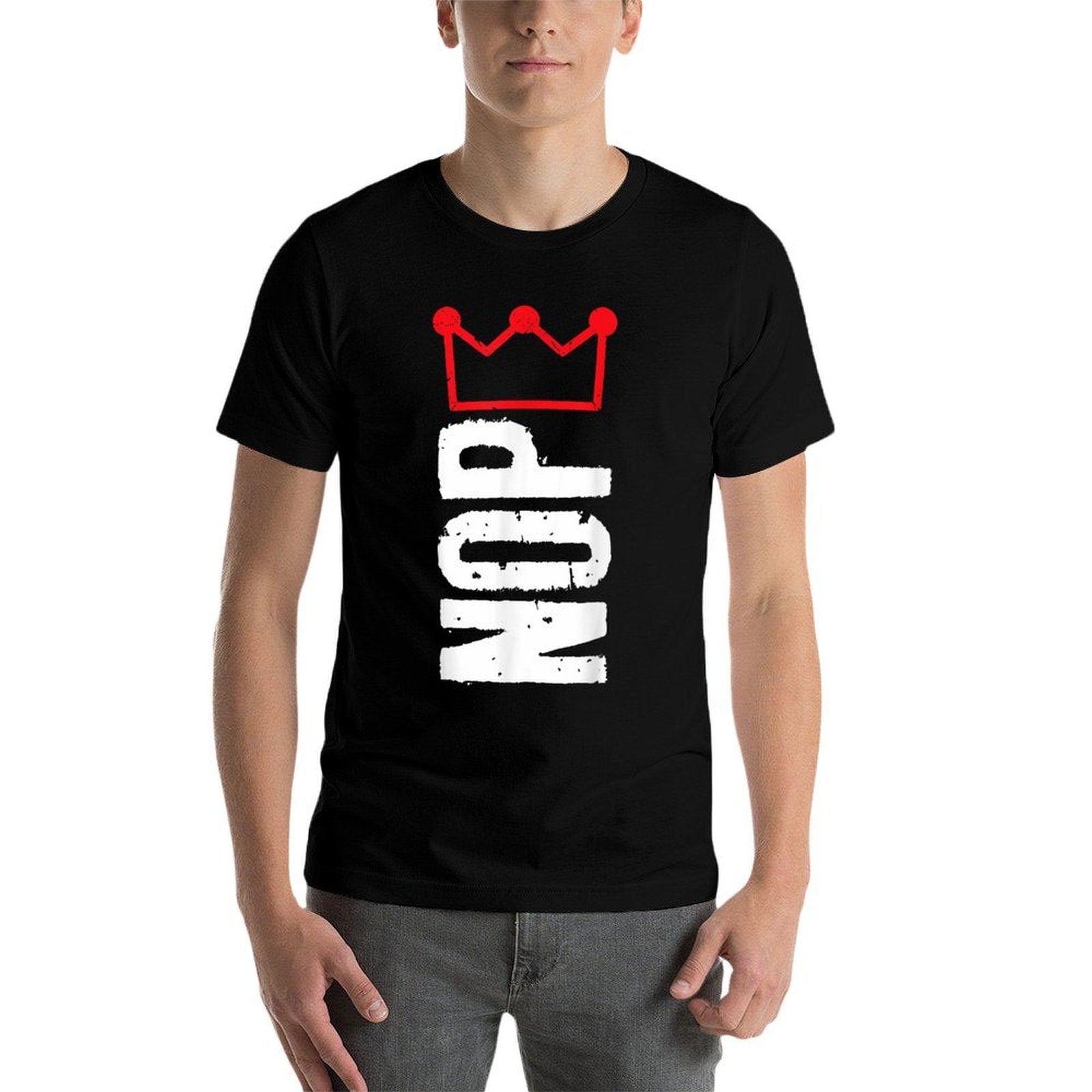 No Kings Protest Sign Nope Crown  Soft T-Shirt