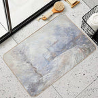 70.The Entrance to Giverny Under The Snow, by Oscar-Claude Monet  Pet-Safe Bath Mat