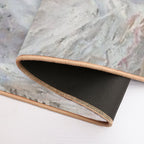 70.The Entrance to Giverny Under The Snow, by Oscar-Claude Monet  Pet-Safe Bath Mat