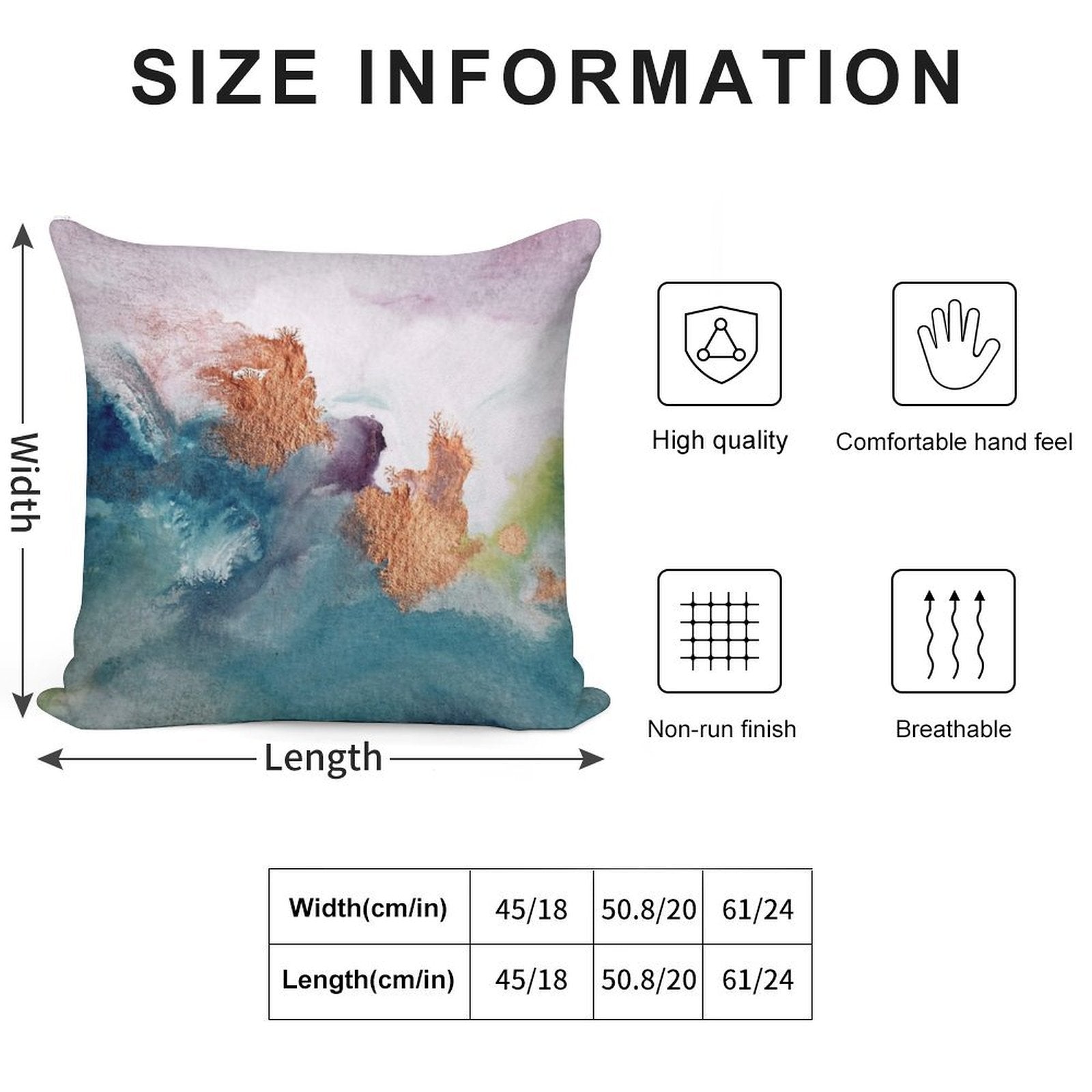 Abstract Birth Soft Home Decor Throw Pillow