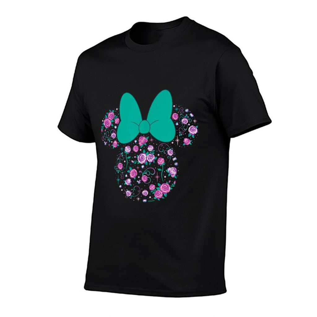 Disney Minnie Mouse June Birth Month Birthstone & Flowers  Durable T-Shirt
