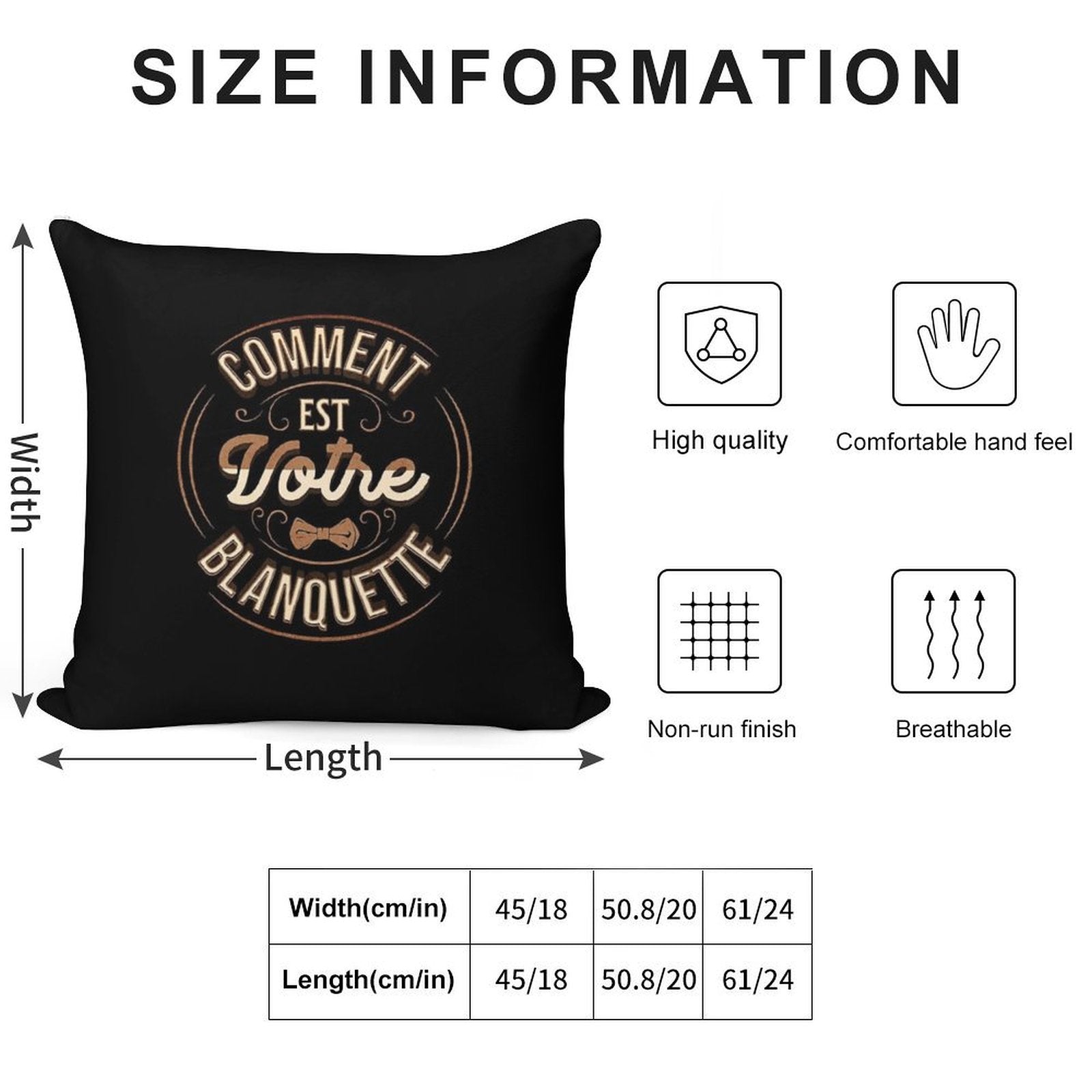 How Is Your Blanquette Oss 117 Cult Movie Replica Soft Short Plush Fabric Throw Pillow