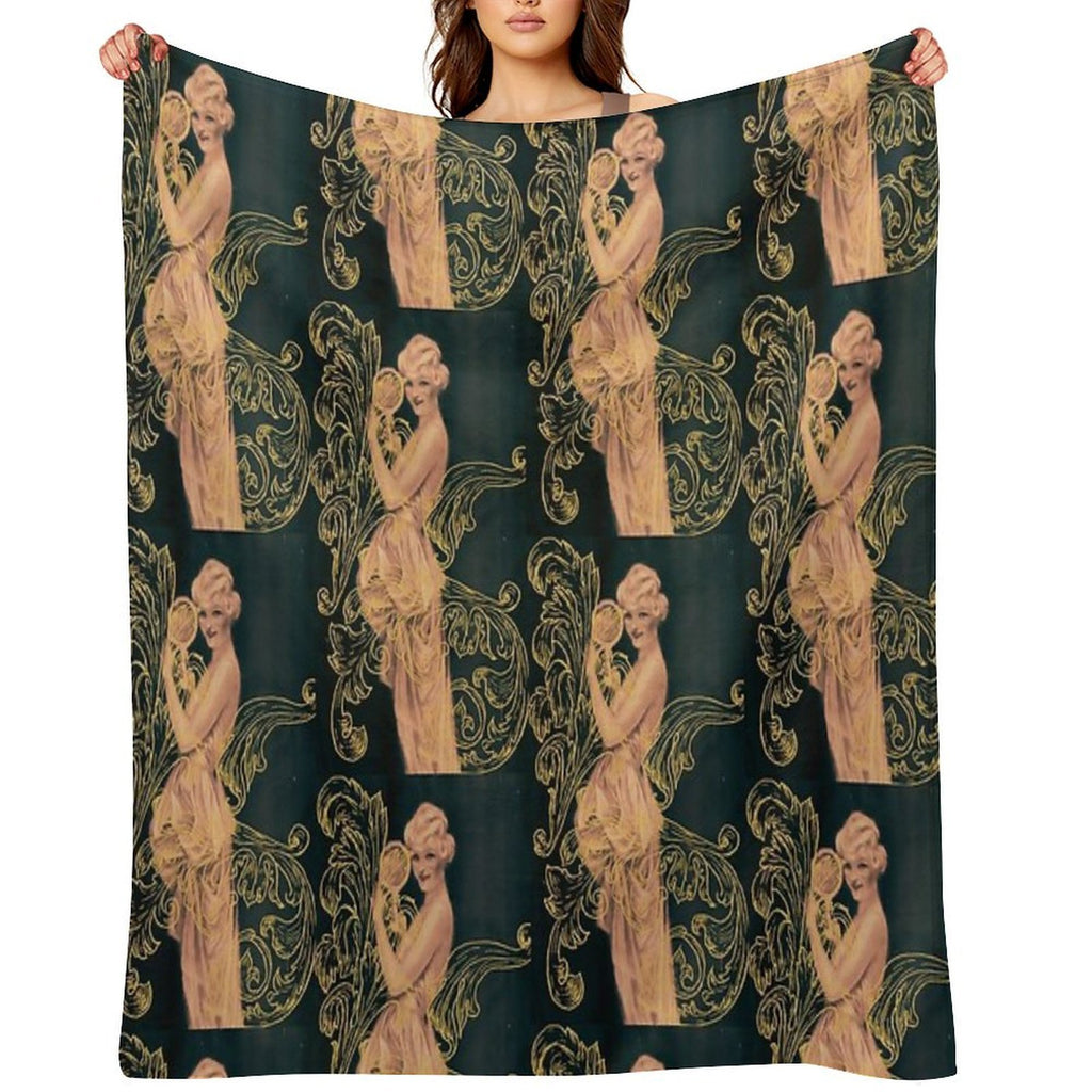 Golden Beauty Comfort Throw Blanket