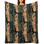 Golden Beauty Comfort Throw Blanket