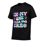 Groovy In My One Year Old Era Girl 1st Birthday 1 Yrs Old  Quick-drying T-Shirt