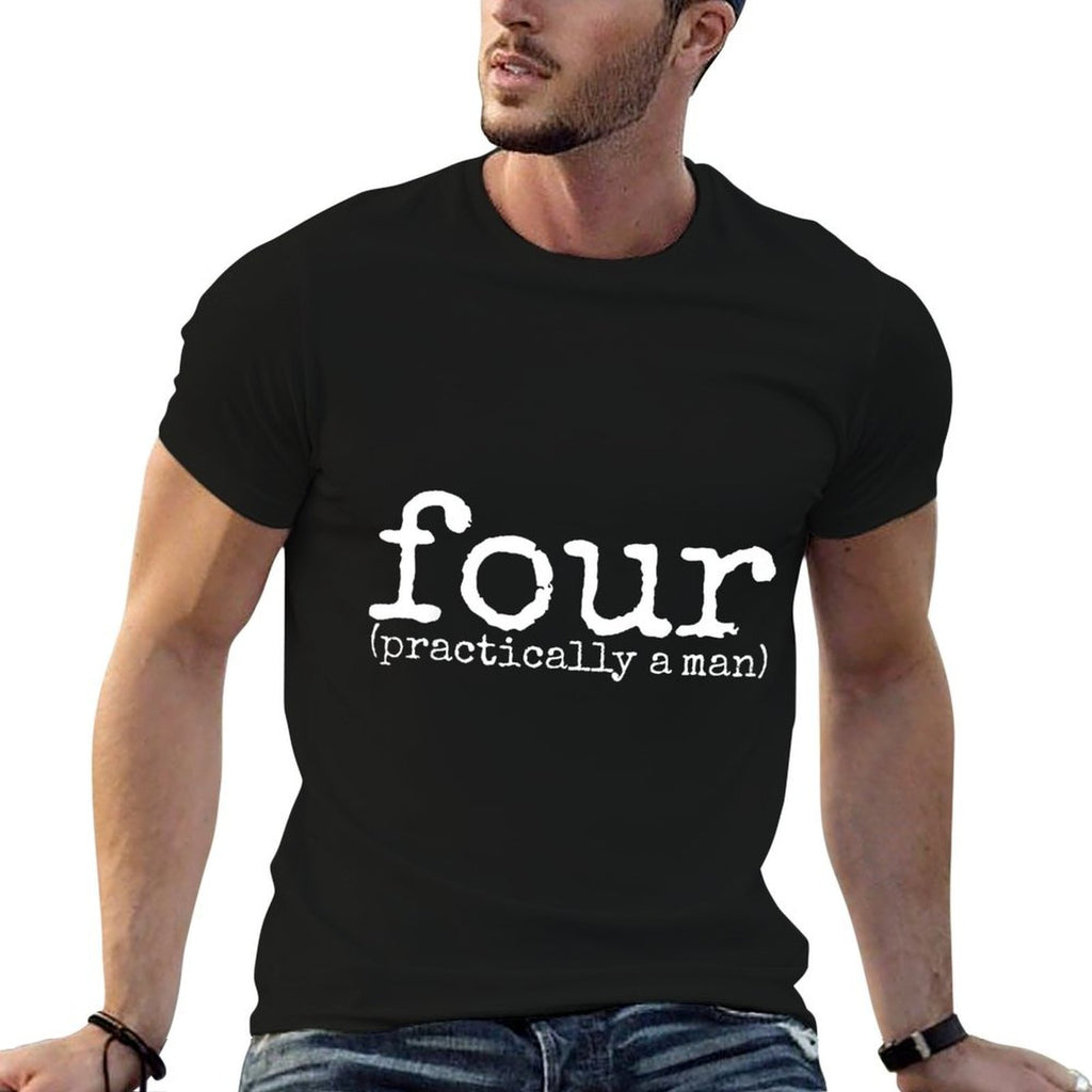 4th Birthday for Boys - Gift for 4 Year Old Kids  Soft T-Shirt