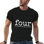 4th Birthday for Boys - Gift for 4 Year Old Kids  Soft T-Shirt