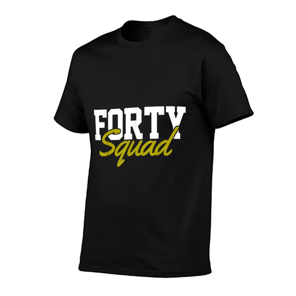 40th Birthday  Oversized Silhouette T-Shirt