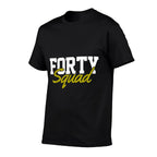 40th Birthday  Oversized Silhouette T-Shirt