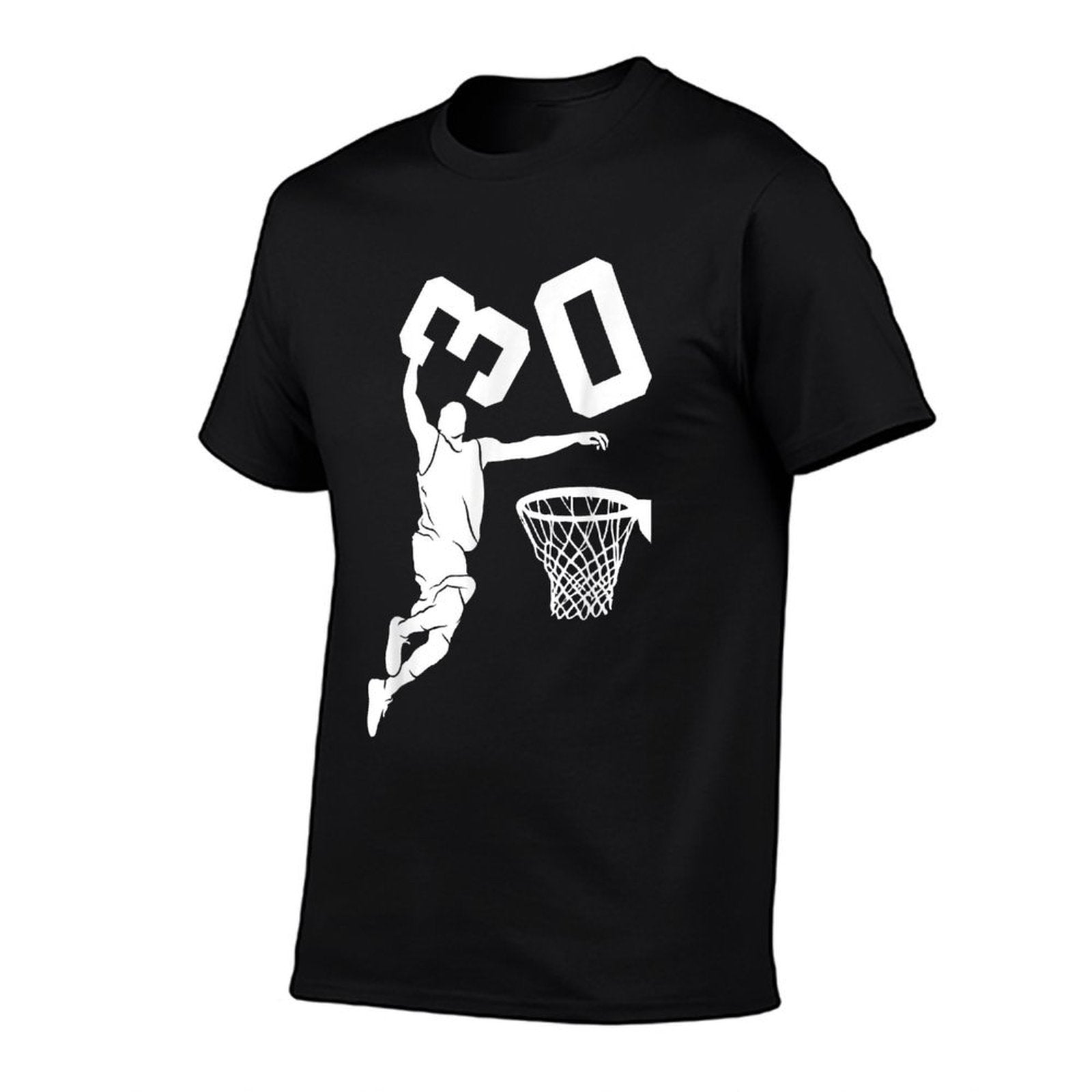 30 YEARS BASKETBALL 30TH BIRTHDAY  High-quality Stitching T-Shirt