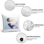 Owari No Seraph MikaYuu Kiss Soft Durable Construction Throw Pillow