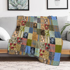 Artticarlo Designs Quilt 1 Repeat 5748 Versatility Throw Blanket
