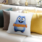 Grizzy&lemming Soft Hidden Zipper Throw Pillow
