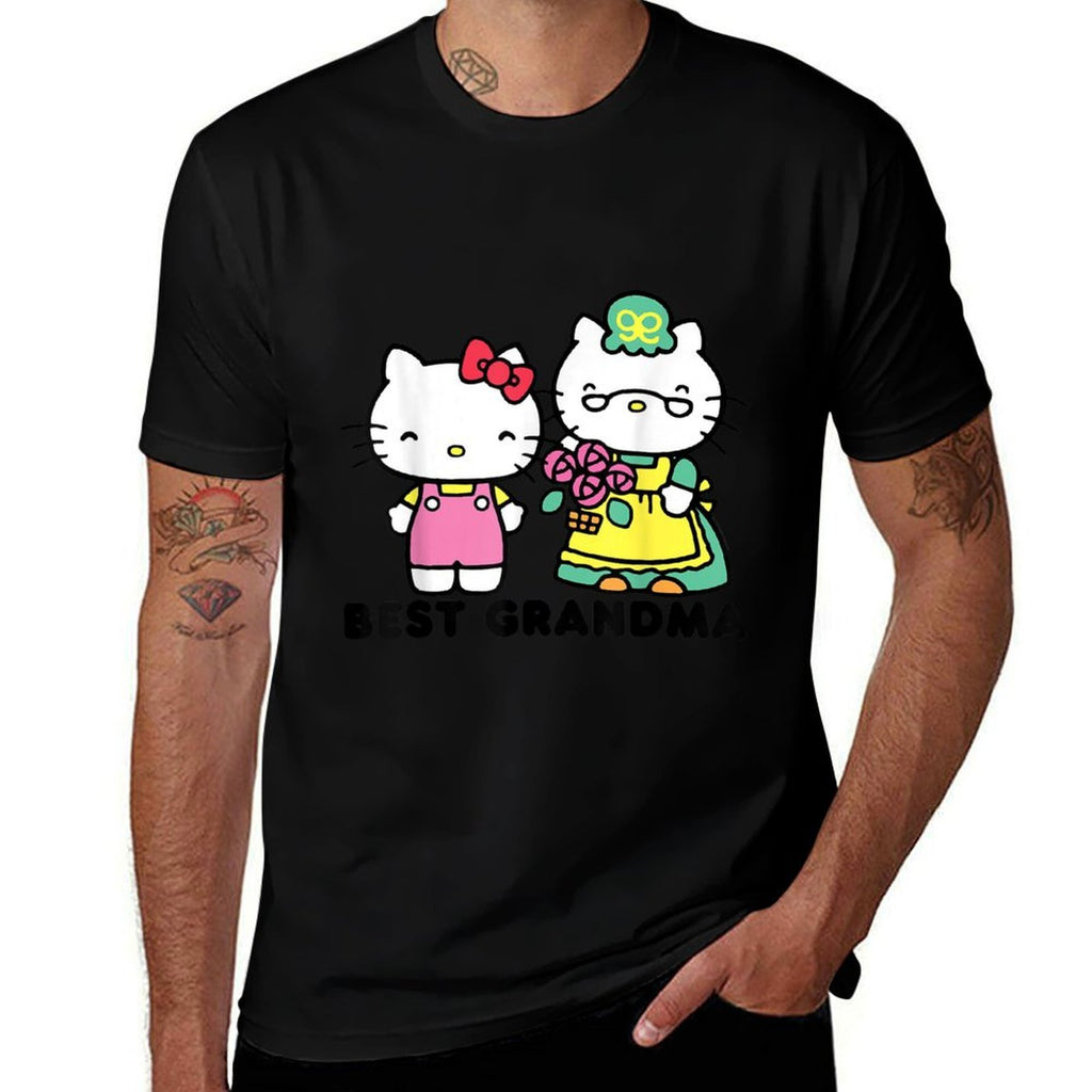 Hello Kitty Best Grandma  Stretchy T-Shirt