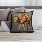 Donkey Market Soft Gift Ready Throw Pillow