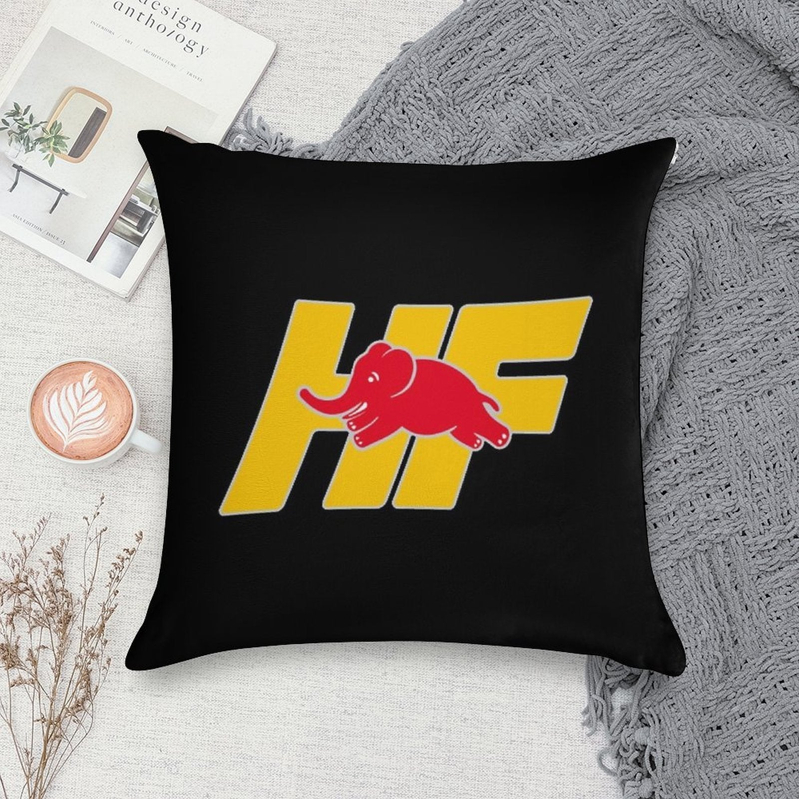 Lancia HF Soft Luxury Feel Throw Pillow