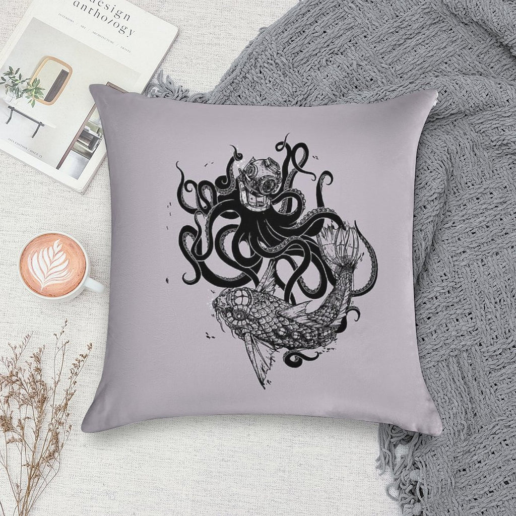 Into The Abyss Soft Home Decor Throw Pillow