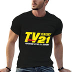 Retro 1960s TV Century 21  Odor-resistant T-Shirt