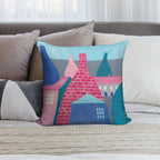 STOKE ON TRENT SERIES Soft Durable Construction Throw Pillow