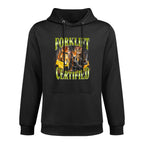 Forklift Certified 90s Graphic Cat Meme Forklift Cat Driver Premium Layering Staple Hoodie