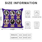 The Six Wives. Soft Washable Throw Pillow