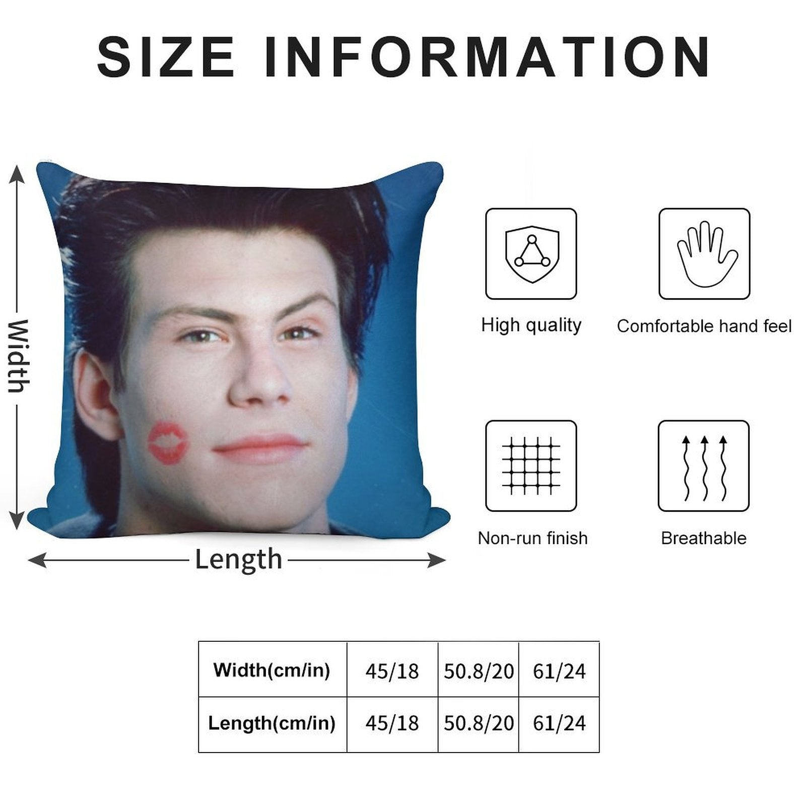 JD Soft Anti-Pilling Throw Pillow