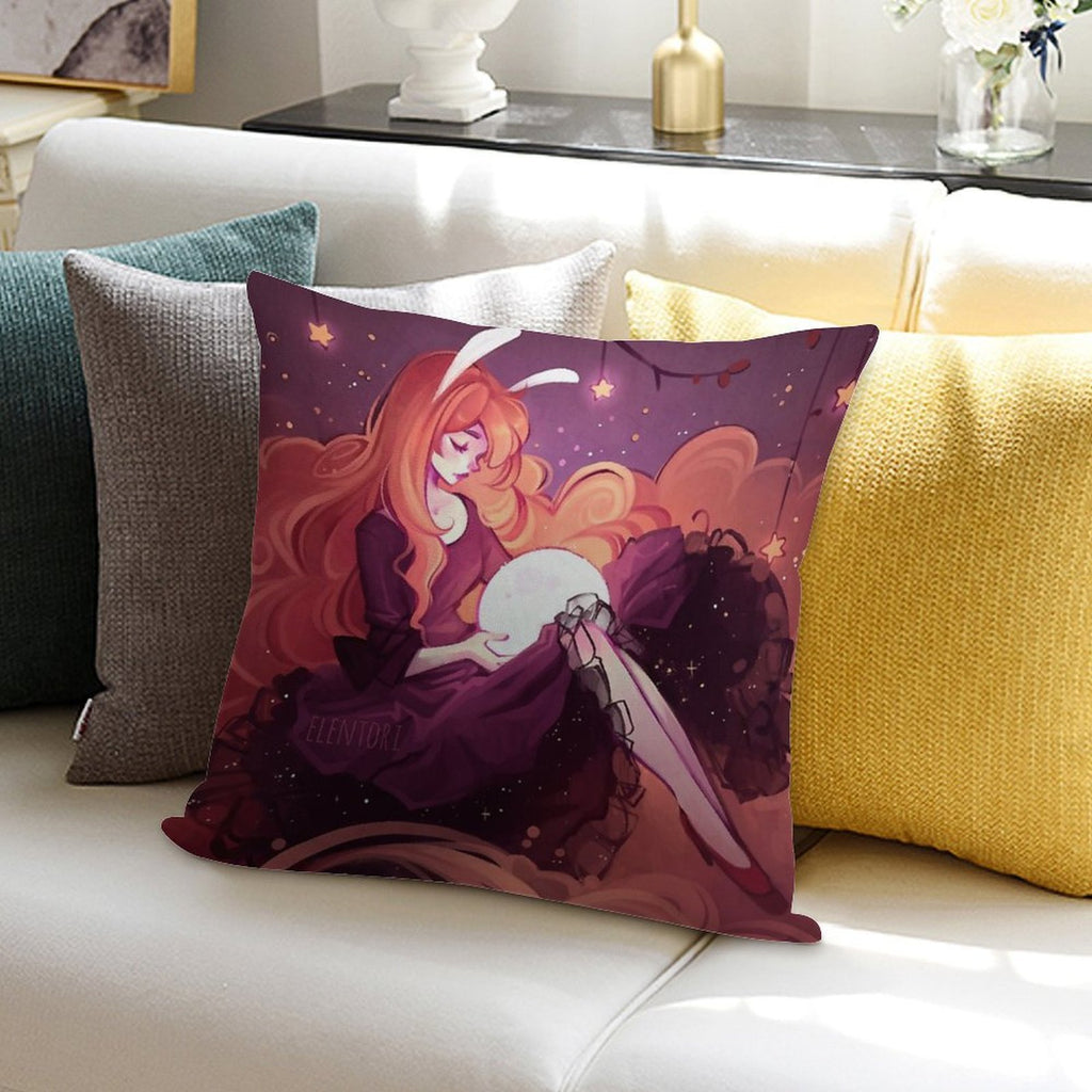 Alena Soft Short Plush Fabric Throw Pillow