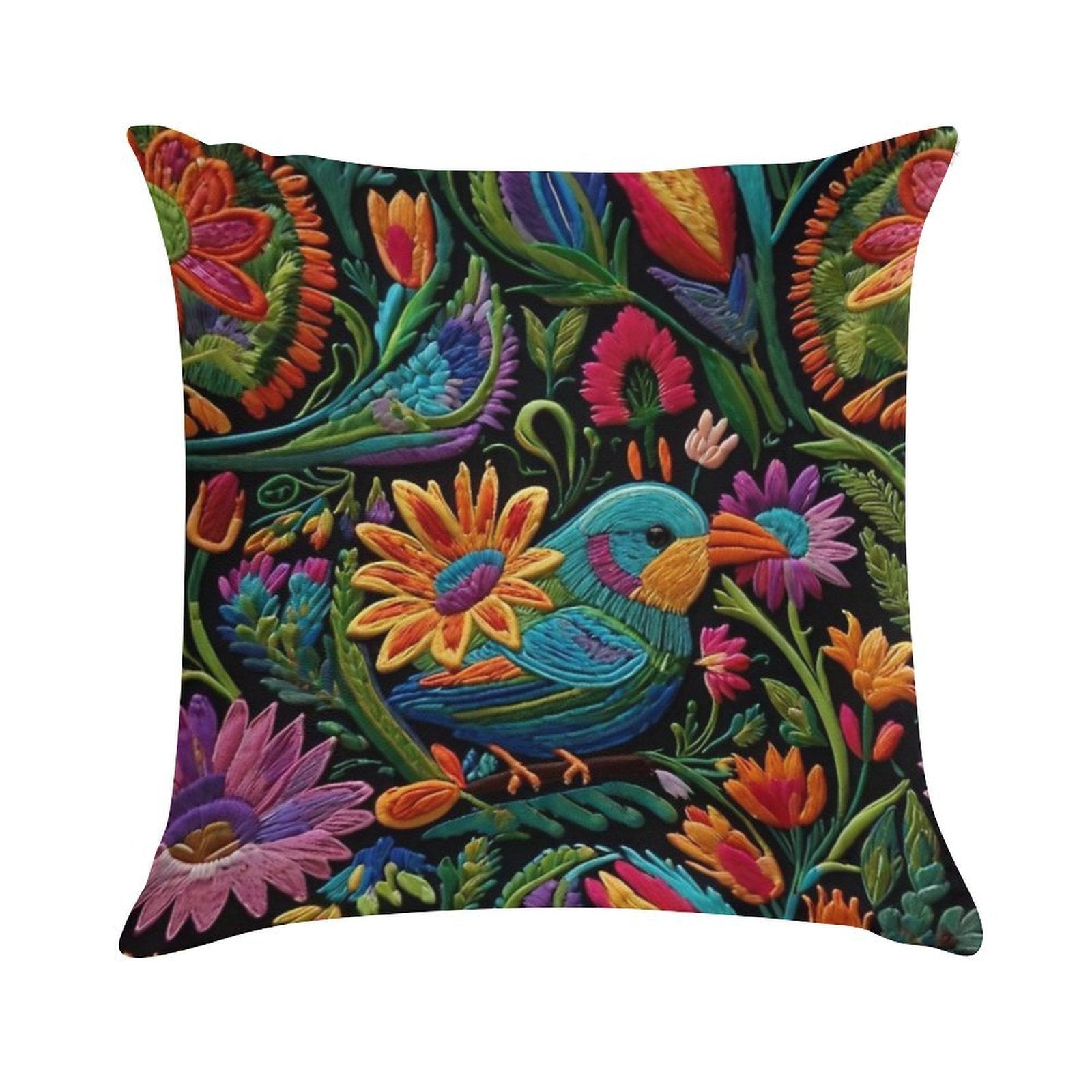 Mexico1 Soft Luxury Feel Throw Pillow