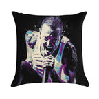 Chester Bennington Tribute LP What I've Done Pop Art Soft Anti-Pilling Throw Pillow