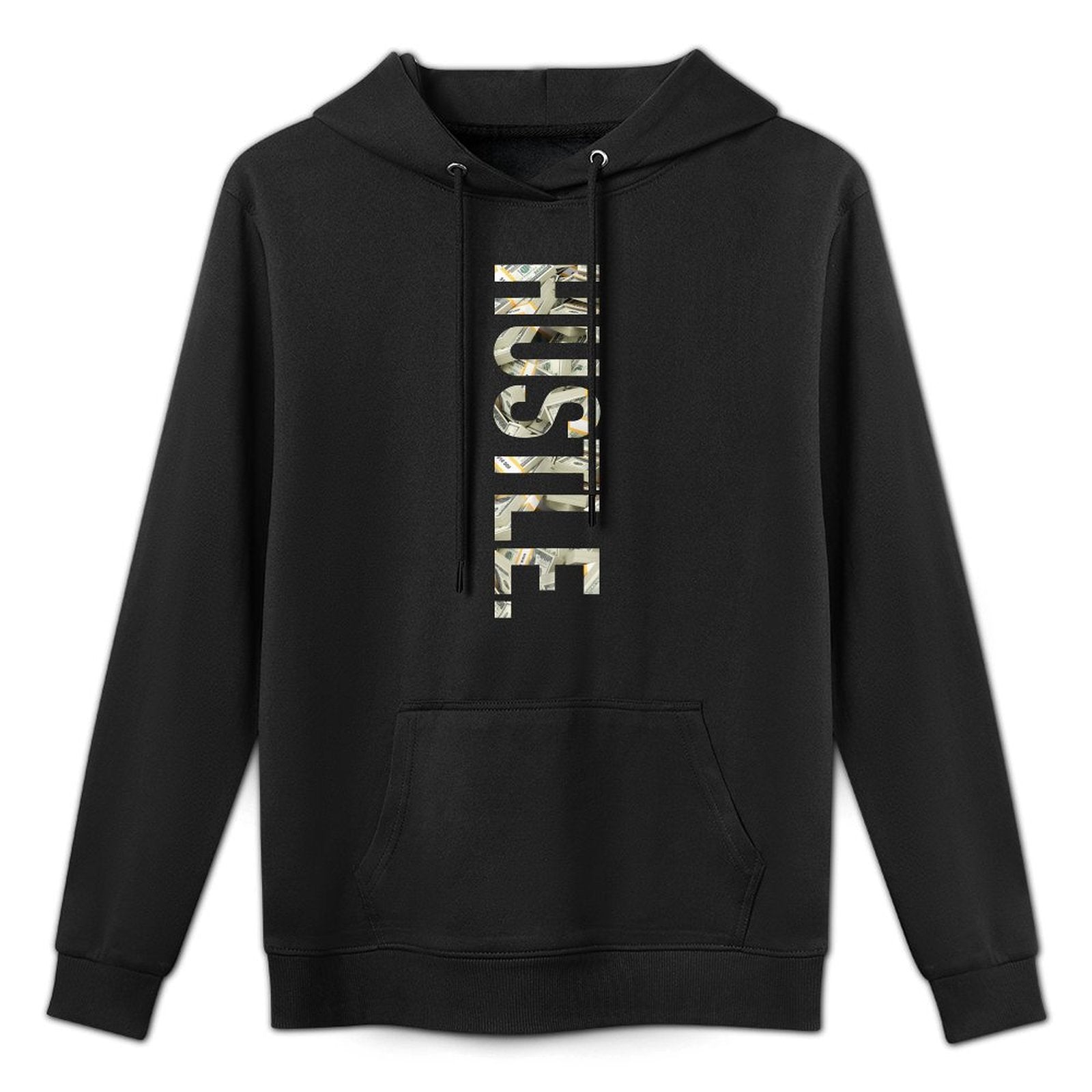 Hustle Money Stack Entrepreneur Christmas Kangaroo Pocket Hoodie