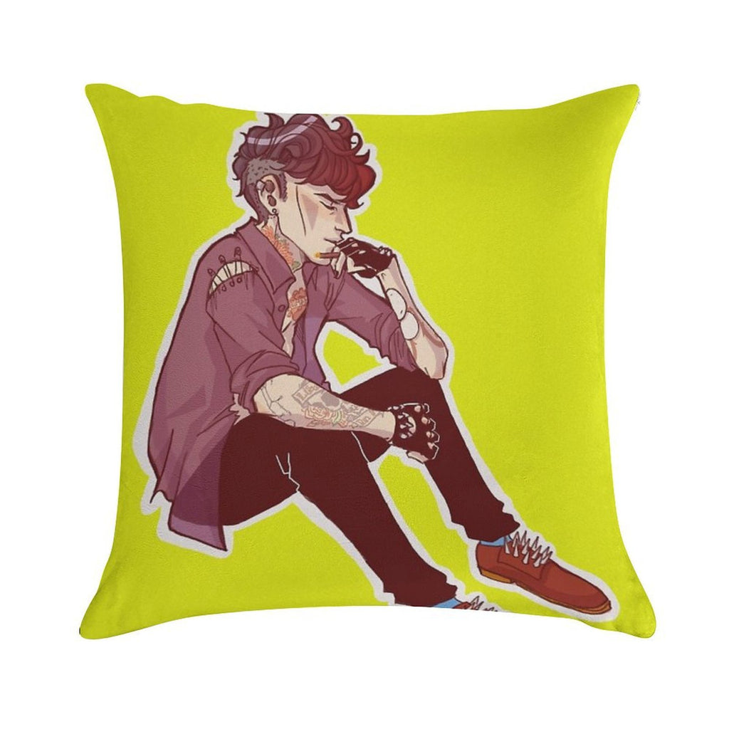 Punk!Lock Soft High-Density Material Throw Pillow