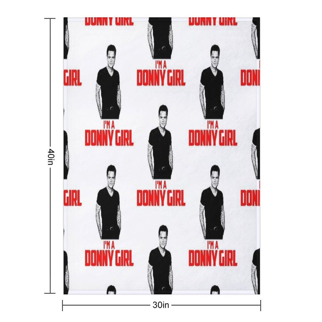 Donny Osmond I'm A Donny Girl Comfort Throw Blanket