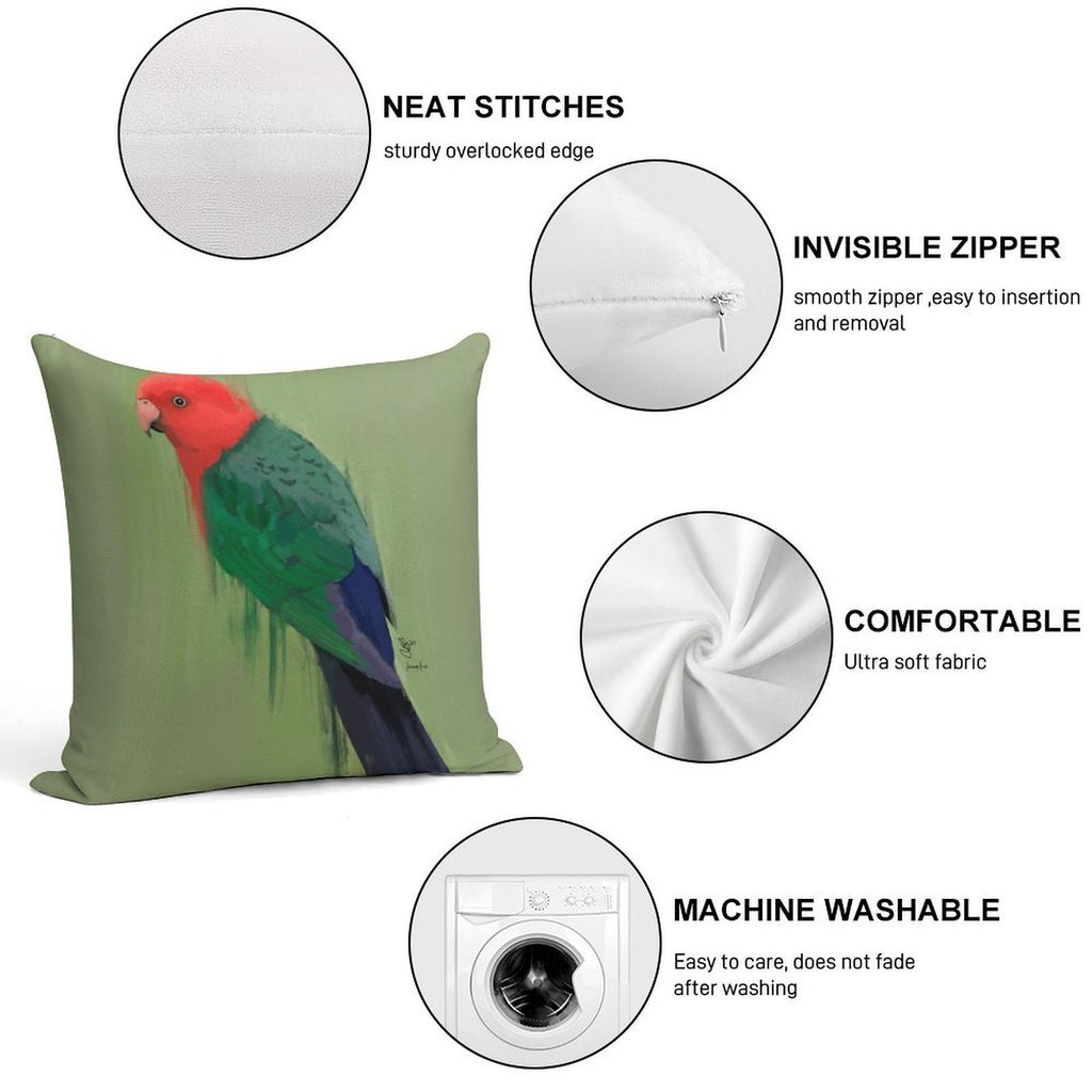 Elvis Soft Shrink-Resistant Throw Pillow