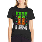 Birthday 11th Birthday Im 11 Year Old Gamer Pixel Number Comfortable T-Shirt