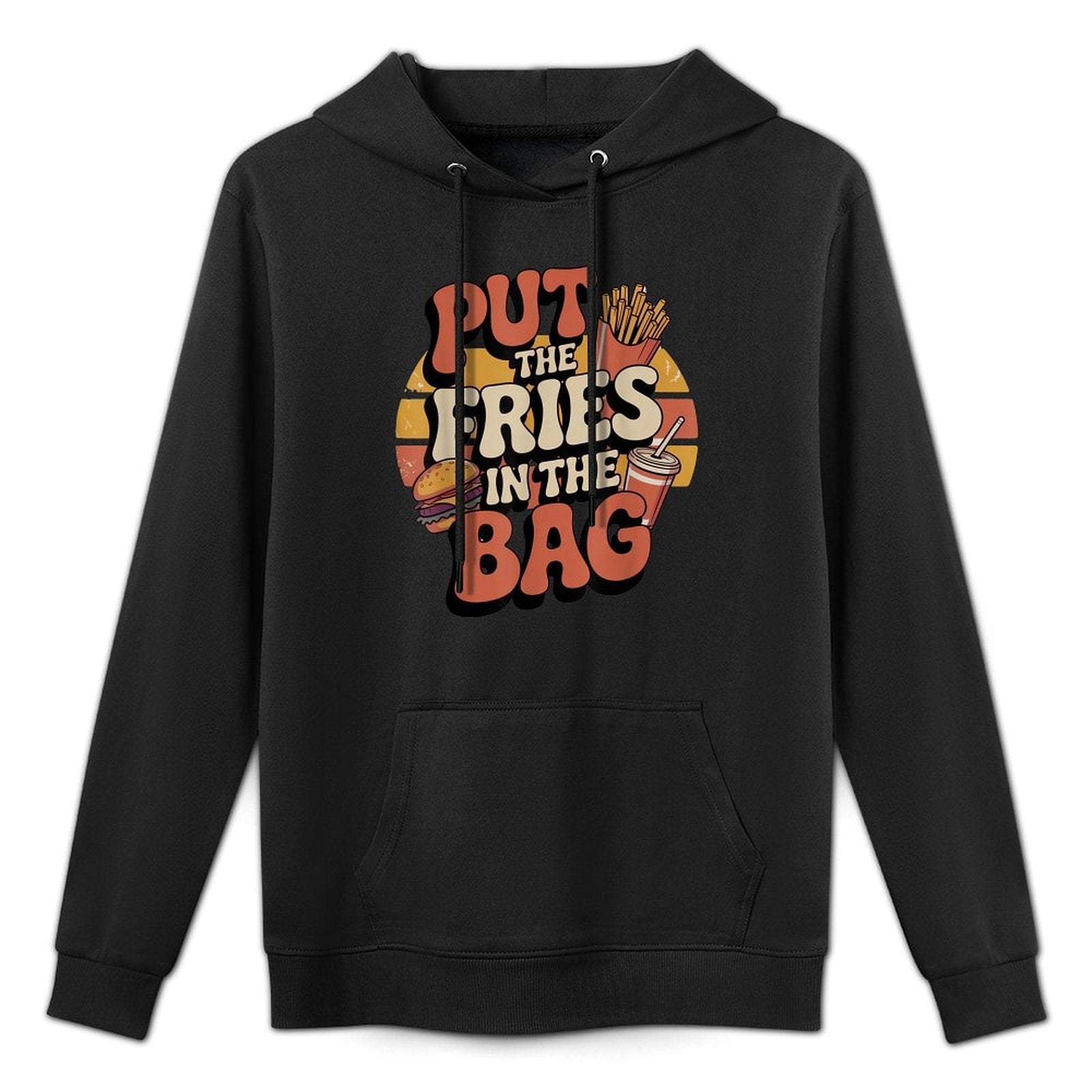 Just Put The Fries In The Bag Funny Wots Meme Funny Slang Colorfast Hoodie