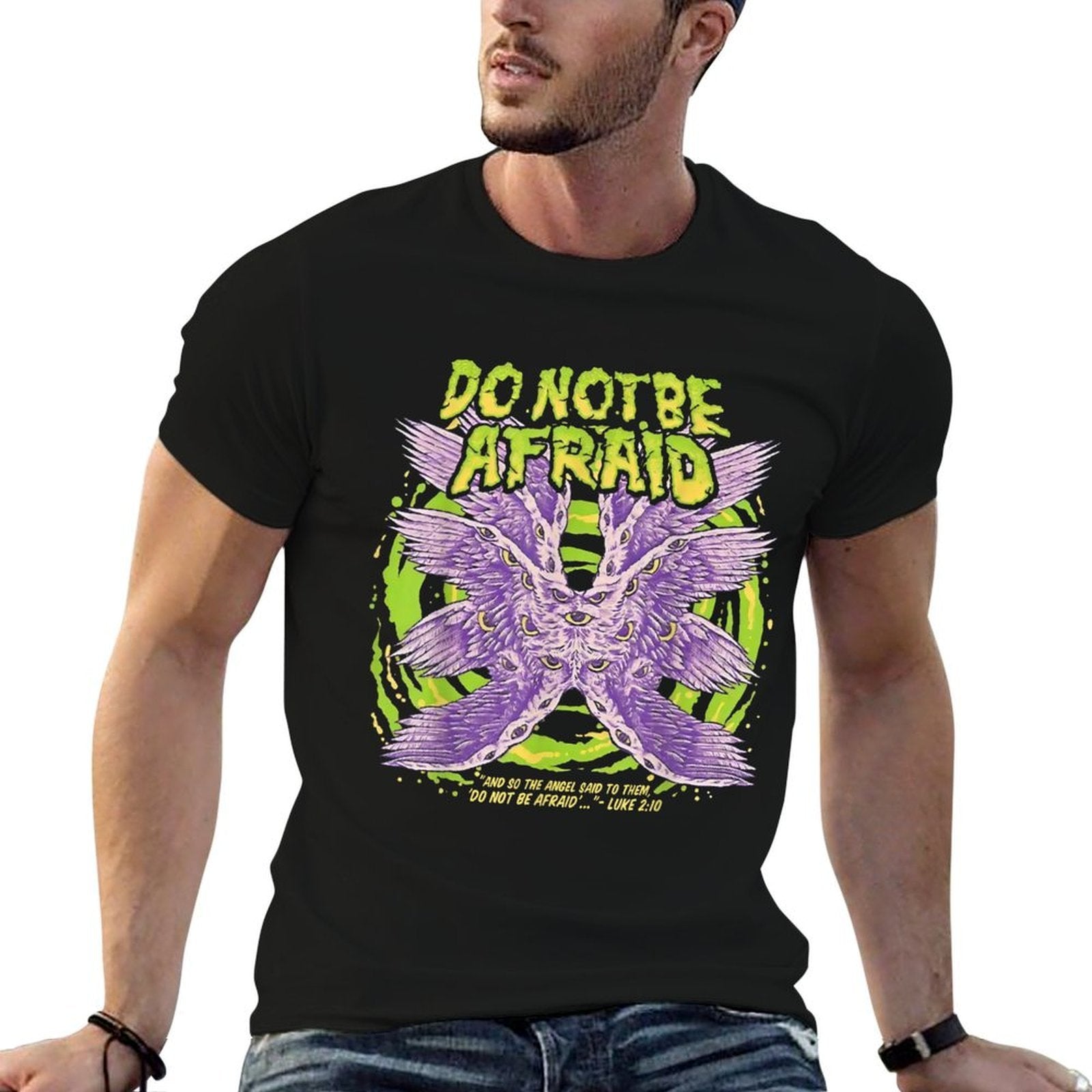 Do Not Be Afraid And So The Angel Said To Them  Summer-ready Fabric T-Shirt