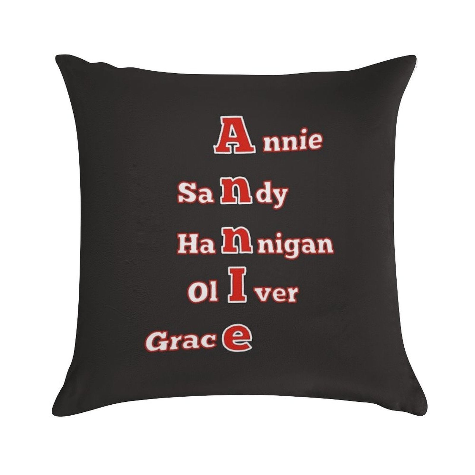 ANNIE Soft High-Density Material Throw Pillow