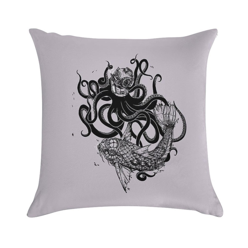 Into The Abyss Soft Home Decor Throw Pillow