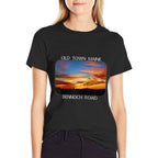 Old Town, Maine Magic Hour Early Morning Twilight Sky Raglan Baseball  Graphic-printed T-Shirt