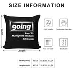 Oasis - Going - Edinburgh Soft Luxury Feel Throw Pillow