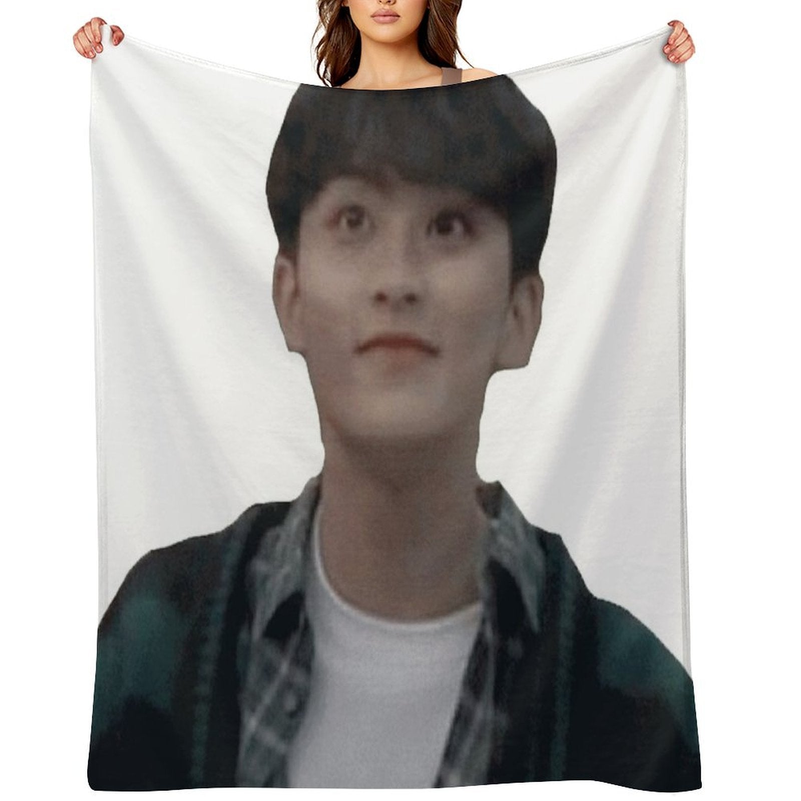 Mark Lee Machine-washable Throw Blanket