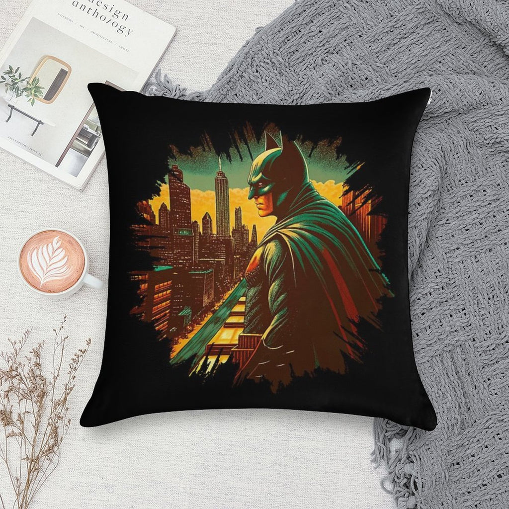 The Dark Knight Soft Washable Throw Pillow