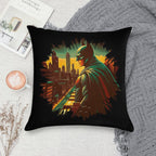 The Dark Knight Soft Washable Throw Pillow