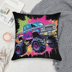 Cool Truck Soft Bedroom Essential Throw Pillow