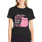 30th Cat Birthday Party Thirty Year Old Girl Kitty Birthday  Moisture-wicking T-Shirt