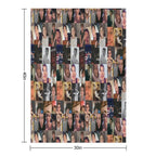 Charlie Puth Collage Velvety-soft Throw Blanket