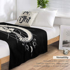 Kissed by The Moonlight Shrink-resistant Throw Blanket